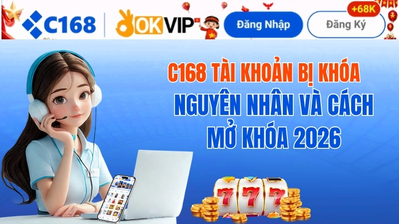Hướng dẫn xử lý tình trạng c168 tài khoản bị khóa và cách khôi phục 2026 2 C168 Tài Khoản Bị Khóa – Nguyên Nhân Và Cách Xử Lý